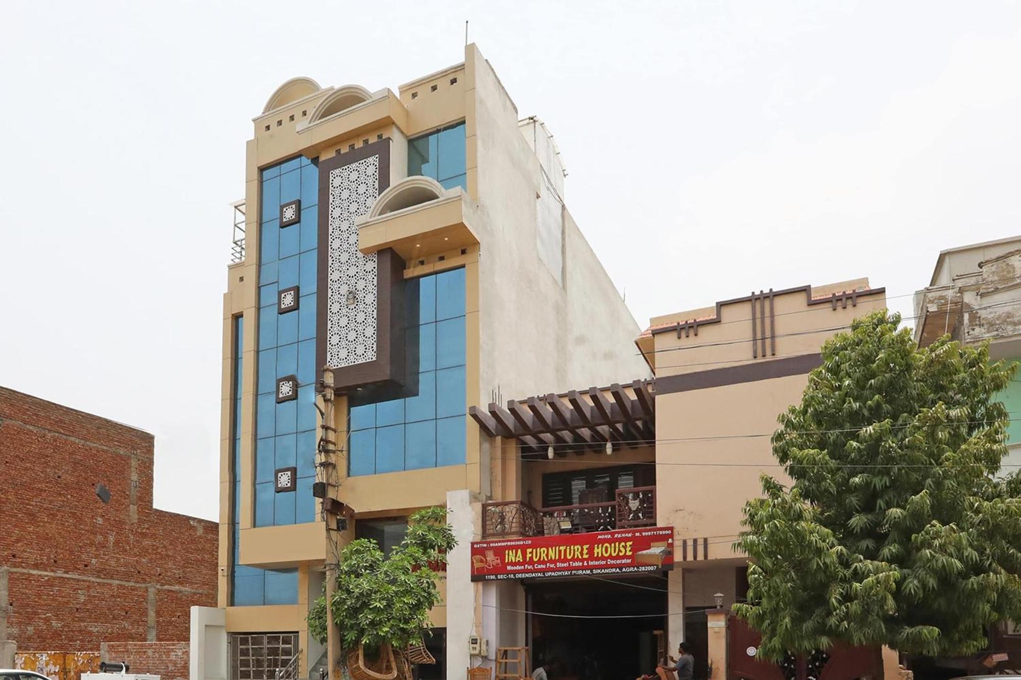 Oyo Hotel Vaishnavi Heritage Inn آغْرا المظهر الخارجي الصورة